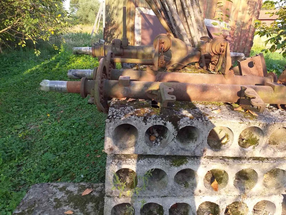 Вісь до прицепу камаз передня і задня