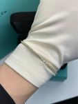 Золотой Браслет Tiffany&Co Оригинал с бриллиантами 0.73ct