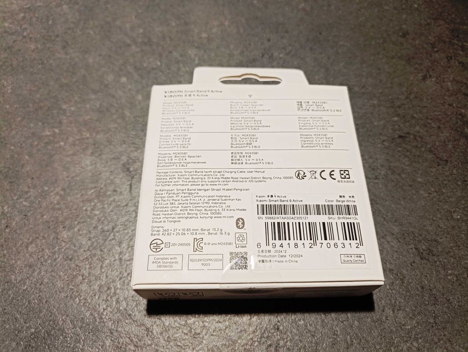 Smartband Xiaomi Smart Band 9 - inteligentna opaska fitness - nowa