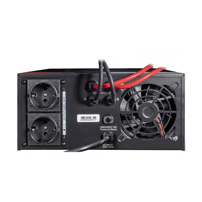 Інвертор Kraft KRF-AVR1000VA/800W-12V + Акумулятор LiFePO4 FEG-12100