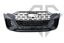 Передний бампер ауді audi решотка радиатора ауди q3 83a стиль rsq3
