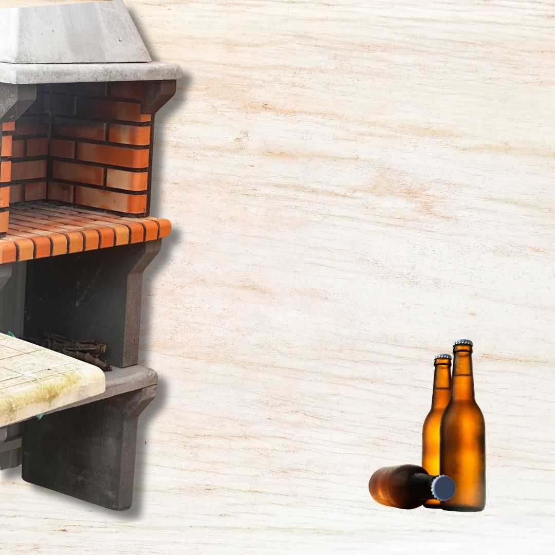 Tradição BBQ– Churrasqueira Tradicional em Betão e Tijolo  Desmontável