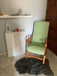 Cadeira Madeira (semi-baloiço)