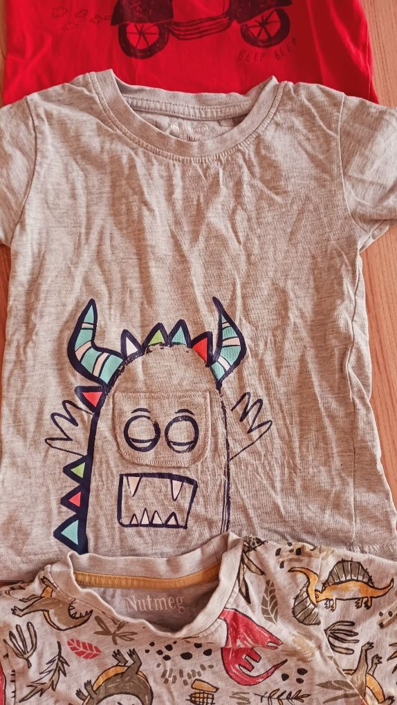 Zestaw T-shirt roz. 86