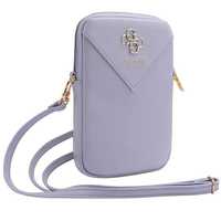 Guess Torebka Guwbzpgstegu Fioletowy/Purple Zip Triangle 4G