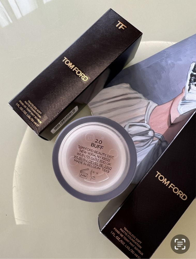 Тональна основа  TOM FORD Traceless Soft Matte Foundation 2.0 Buff