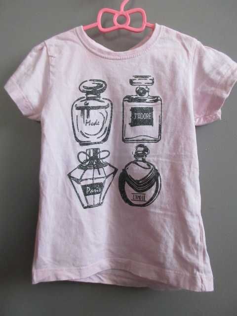 Firmowe koszulki bluzki T-shirty 5 szt roz 122