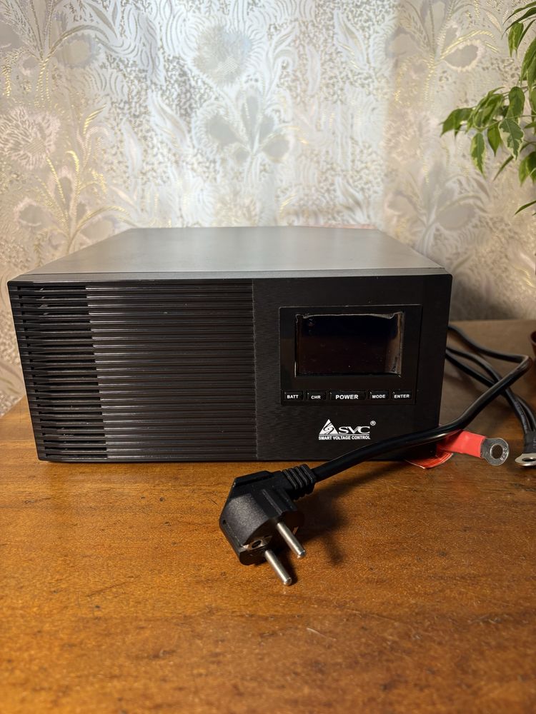 Комплект ДБЖ SVC PSW-1500VA 12V+ акумулятор JSDSolar 12V 100Ah LiFePO4