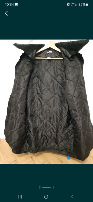 Kurtka osp zimowa 3/4 188/110, Kurtka strażacka wyjściowa OSP z podpin