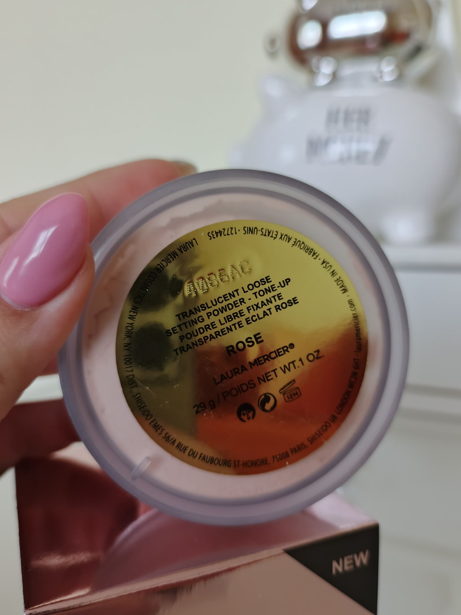 Laura Mercier Translucent Loose Setting Powder TONE-UP 29g – puder syp
