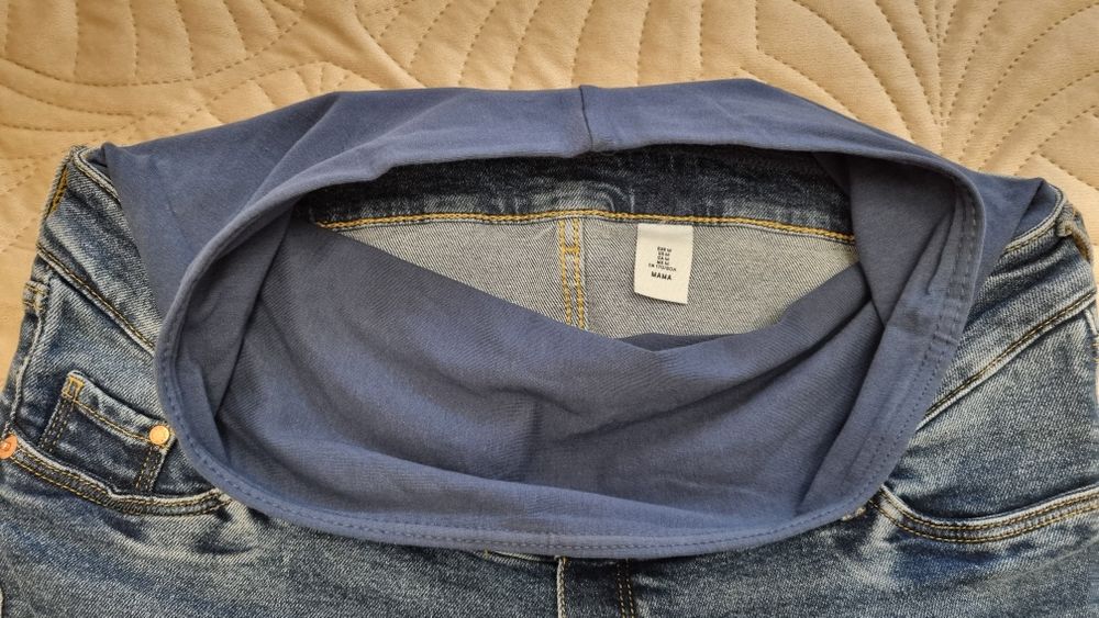 Dżinsy ciążowe H&M Denim - rozmiar M
