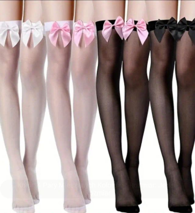 Podkolanówki zakolanówki pończochy