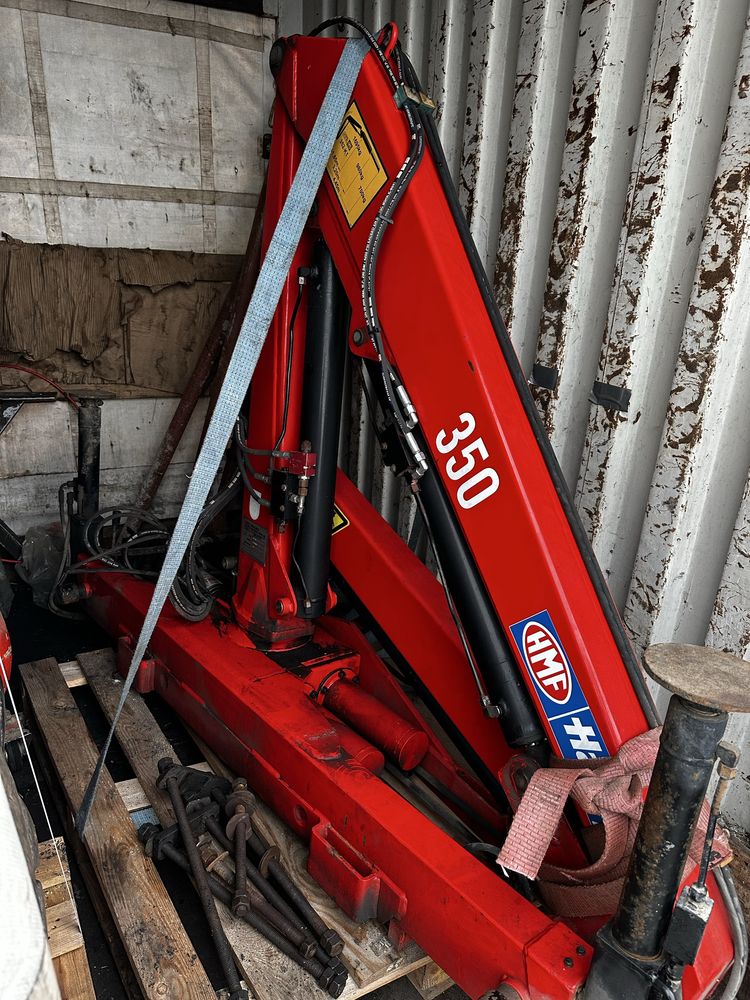 Żuraw hydrauliczny HMF typ 352 k1