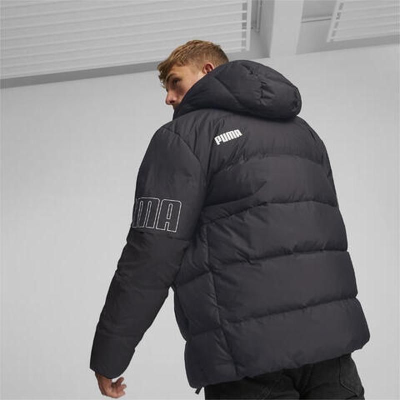 Куртка чоловіча Puma Power Down Puffer, шапка Puma