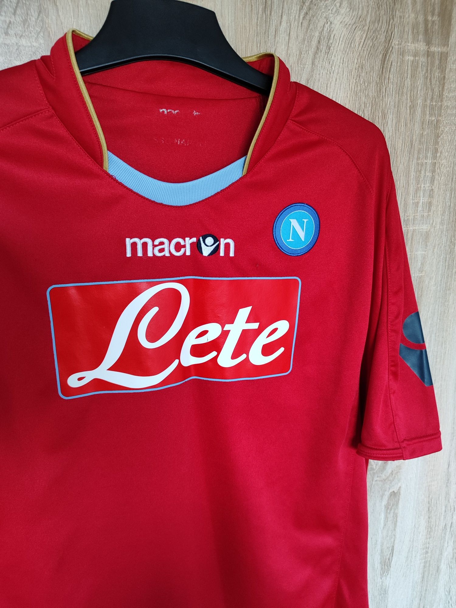 Koszulka piłkarska męska Macron SSC Napoli 2009/10 rozmiar L