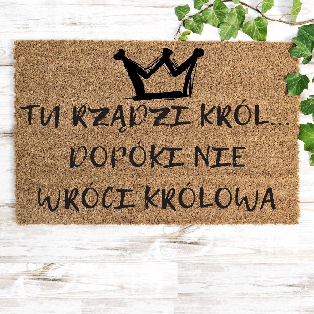 Wycieraczka pod drzwi gruba 60x90cm mata do butów