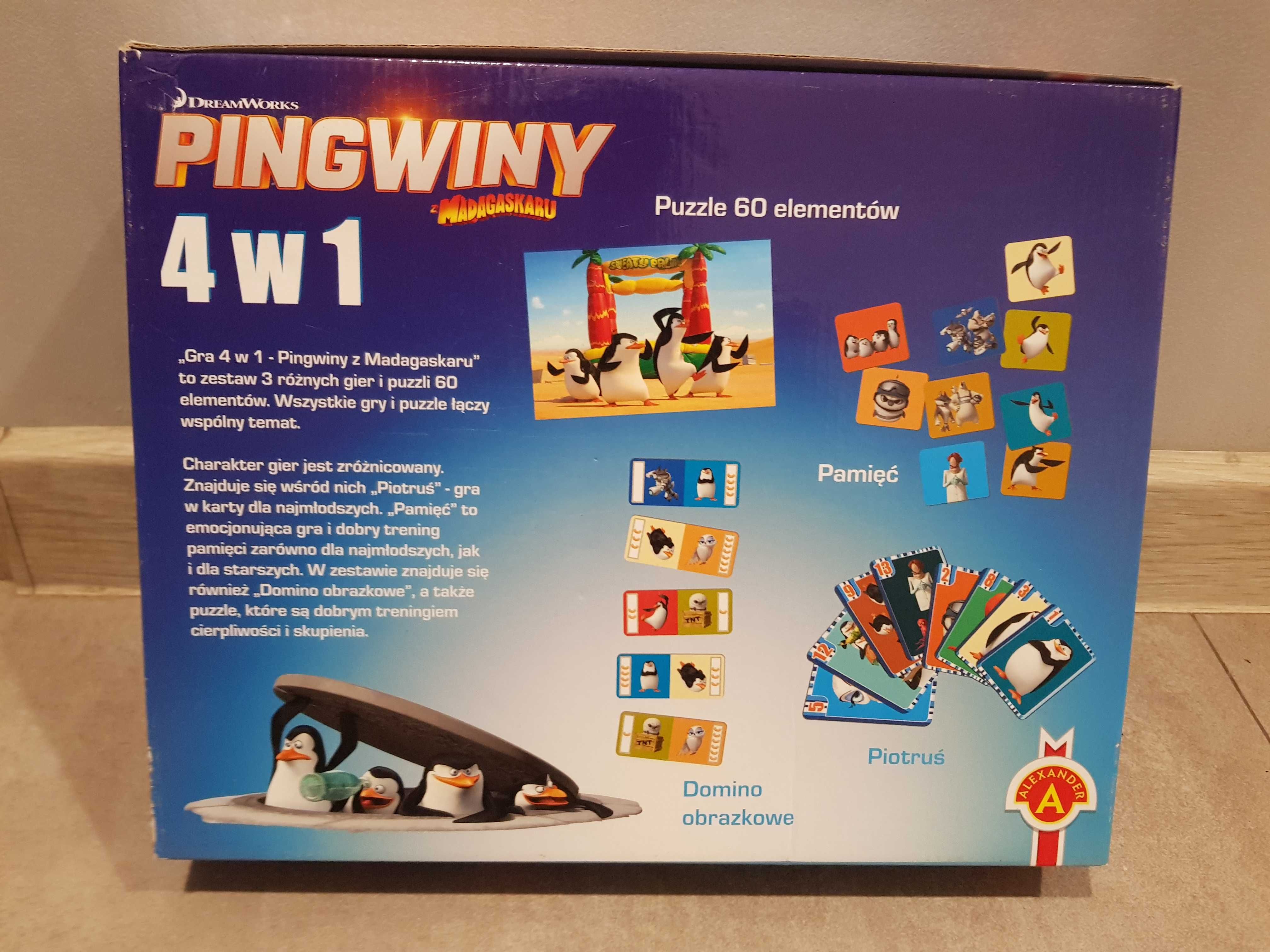 Alexander 4w1 Pingwiny Z Madagaskaru