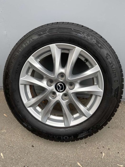 Диски r16 зимня резина 205/60 r16 Barum Мазда