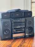 Wieża technics se-ca10 wzmacniacz radio kaseta cd głośniki