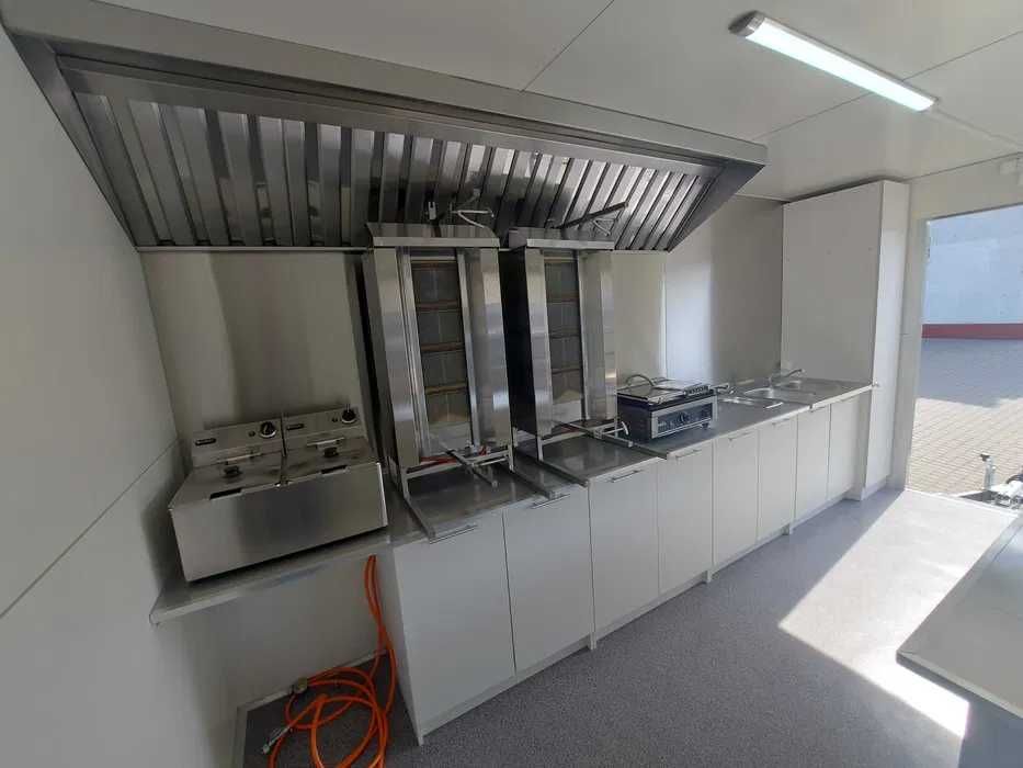 Przyczepa gastronomiczna-handlowa 4x2m 18000 NOWA 2025 ! od REKI