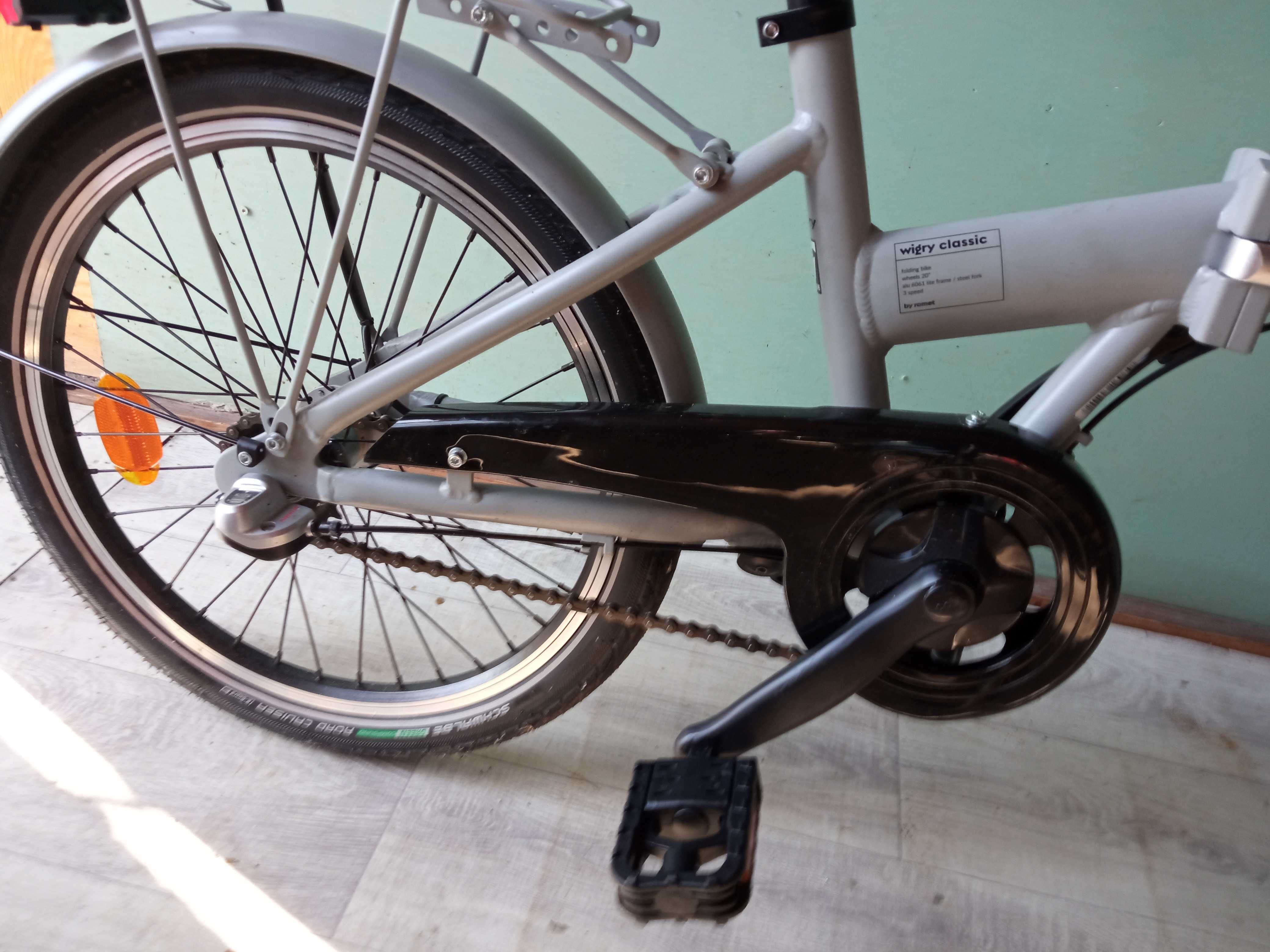 Rower składak aluminiowy Romet Wigry Classic