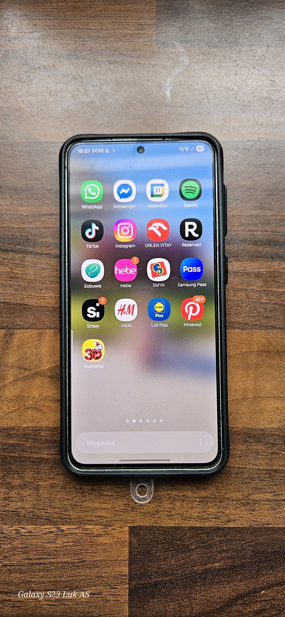 Samsung S21 5G w bdb stanie.Android 15.Suuper.Bialy.