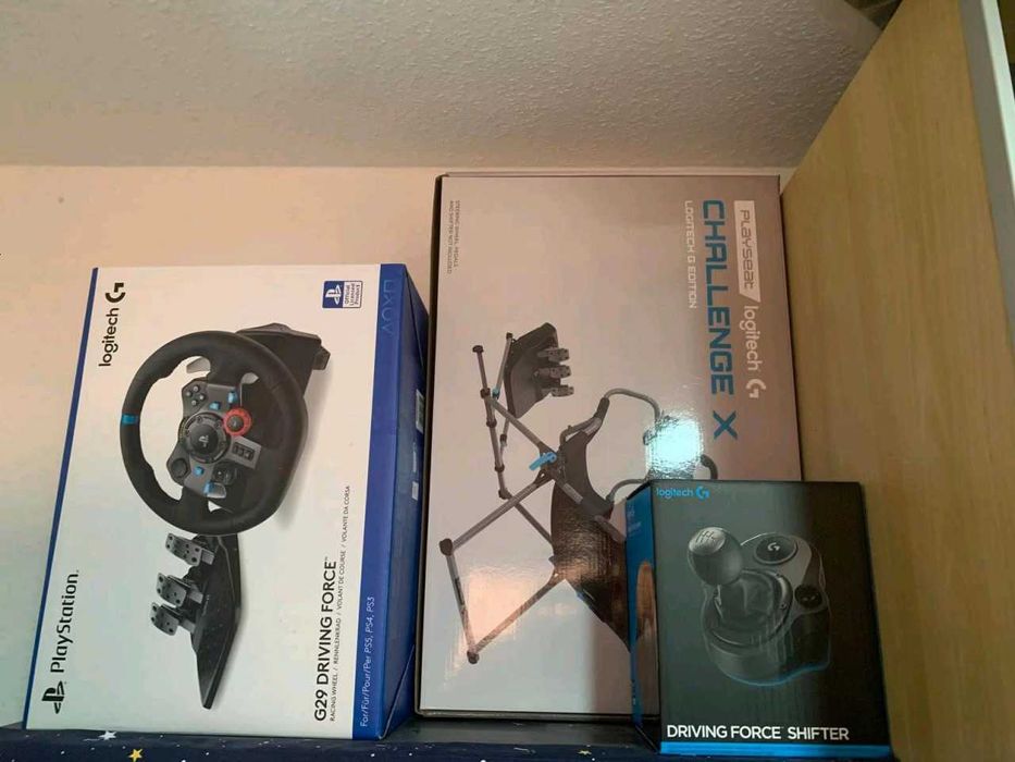 Zestaw Logitech G29 + Shifter + Fotel Playseat Challenge X Logitech
