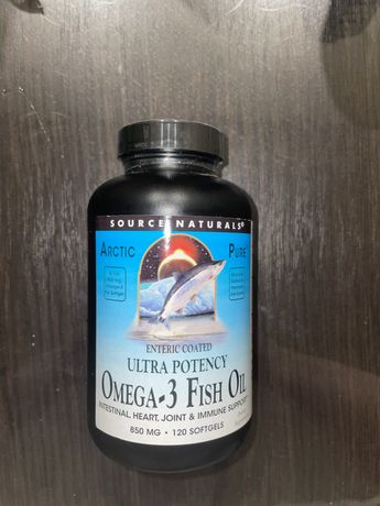 Source Naturals Arctic Pure Ultra Potency Omega-3 Fish Oil 850 mg