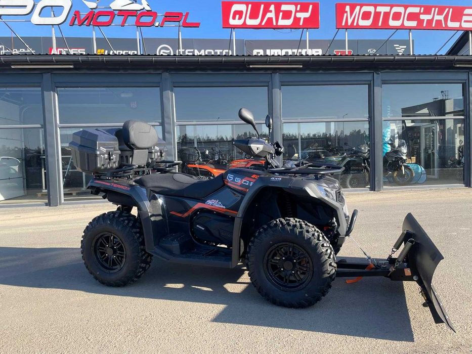 Nowość CFMOTO CFORCE TERROX GOES 400L*Pług+Kufer*RATY*VAT23%* Expomoto