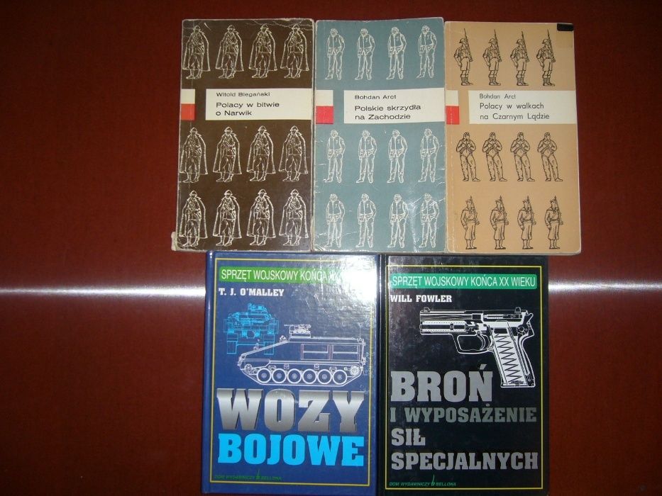 Zestaw 5 ksiażek historyczno dokumentalnych II wojna