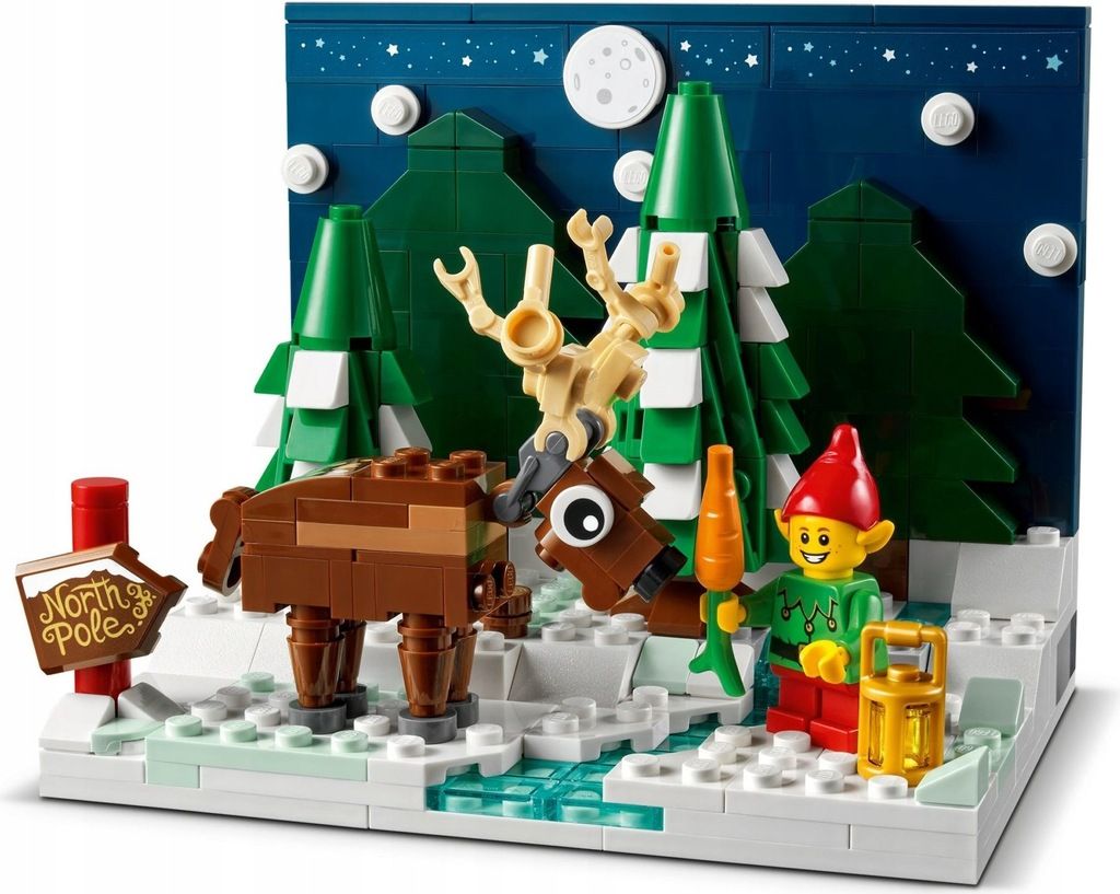LEGO Creator 40484 Podwórko Świętego Mikołaja