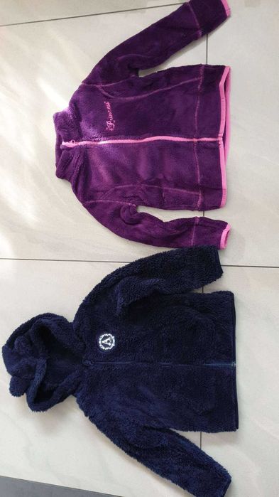 Nowe 2 polarki dziewczęce w rozmiarze 86/92