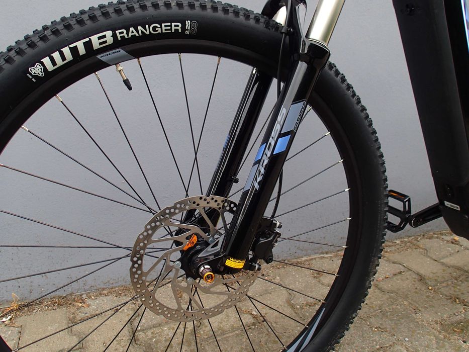Rower MTB elektryczny e-bike KROSS LEVEL BOOST rozmiar L - powystawowy