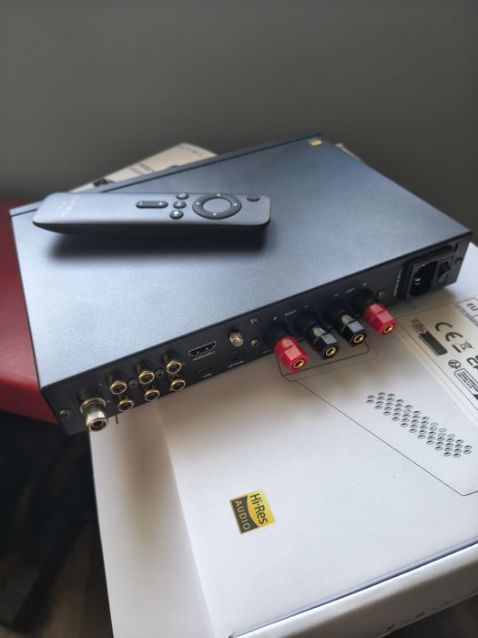 Wzmacniacz stereo DAC 2.1 S.M.S.L AS400 HDMI ARC BT LDAC 2x165W