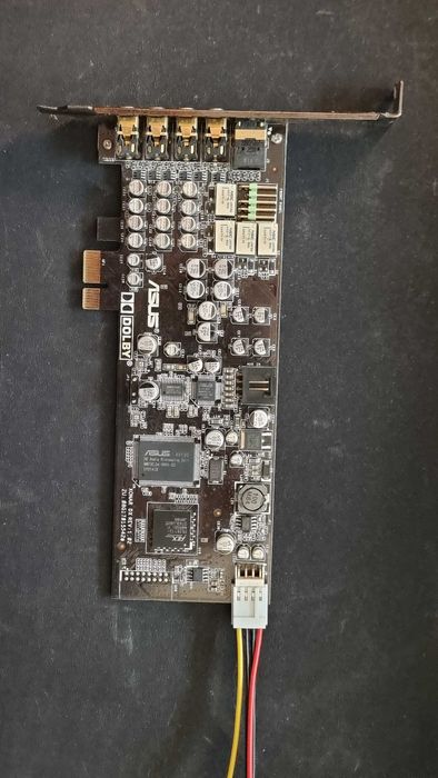 Karta dźwiękowa ASUS Xonar DX/XD/A PCI-E - sprawna, dobry dźwięk