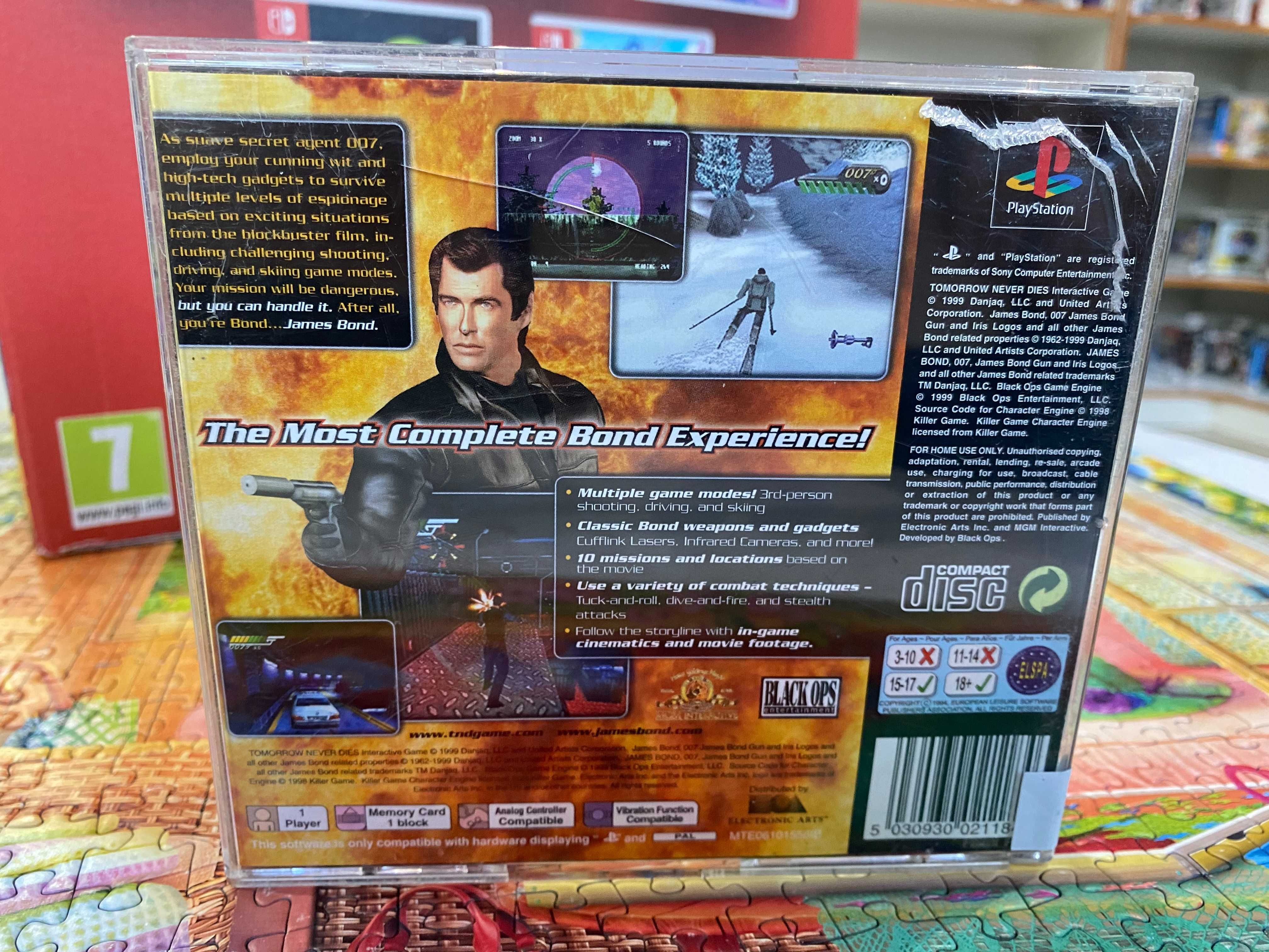 James Bond 007 Tomorrow Never Dies PS1 Sklep Iława
