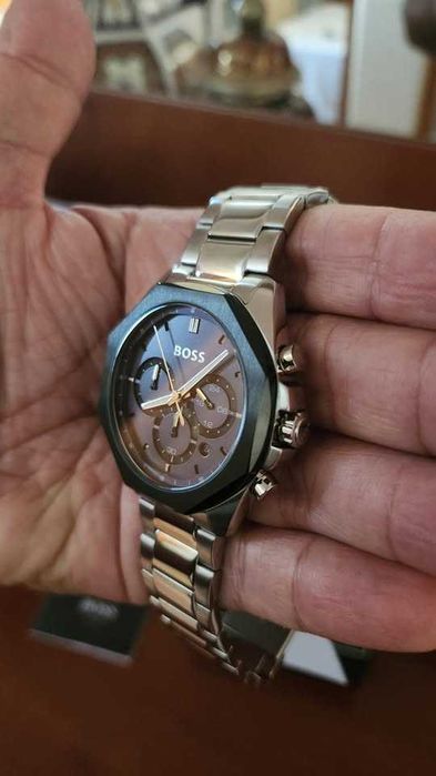 Oportunidade! Relógio Hugo Boss Cloud - Novo