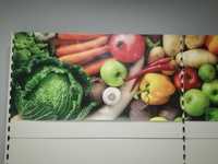 Kuchenna tapeta, naklejka owoce/warzywa