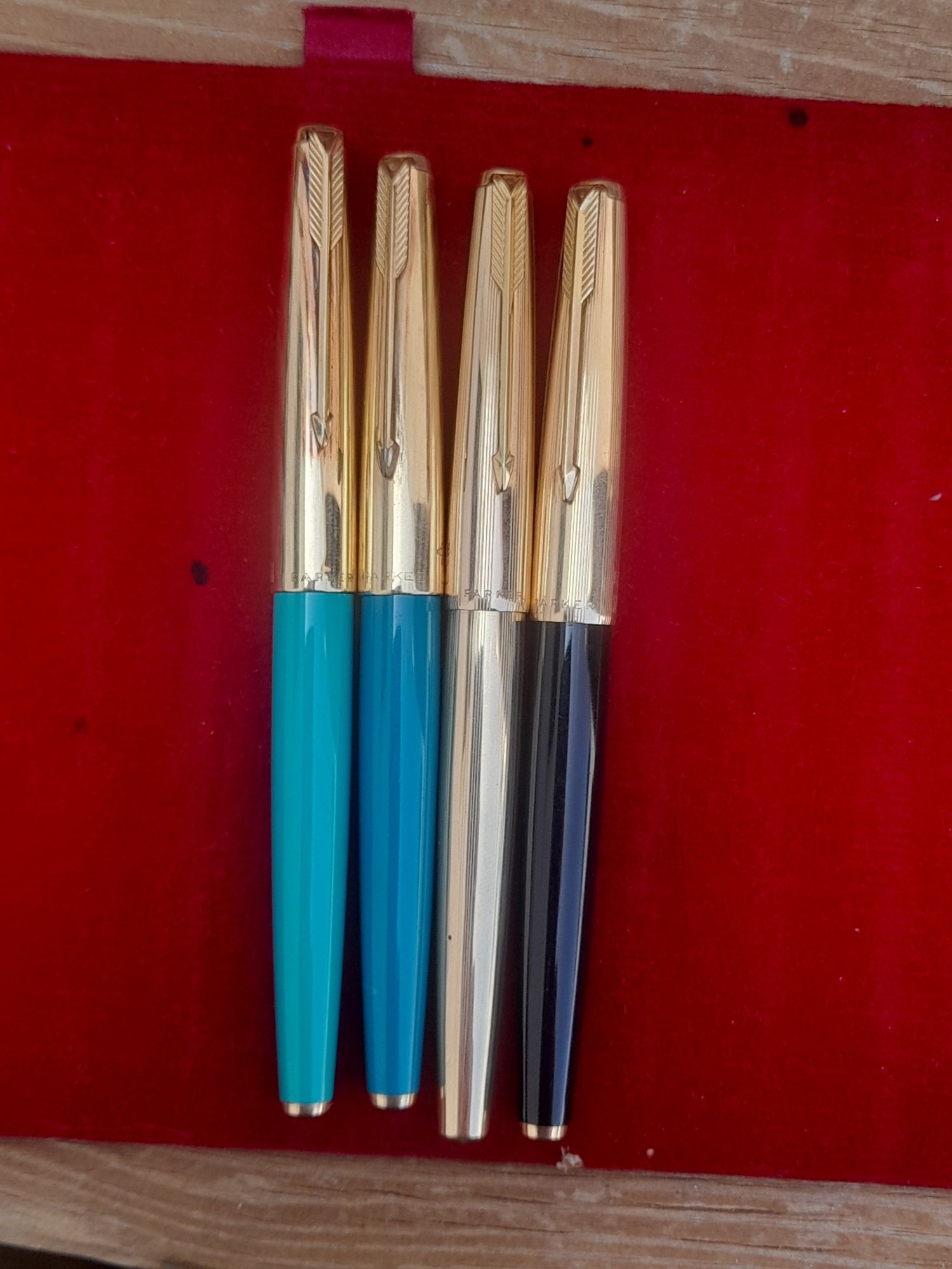 Canetas tinteiro Parker 61 vintage