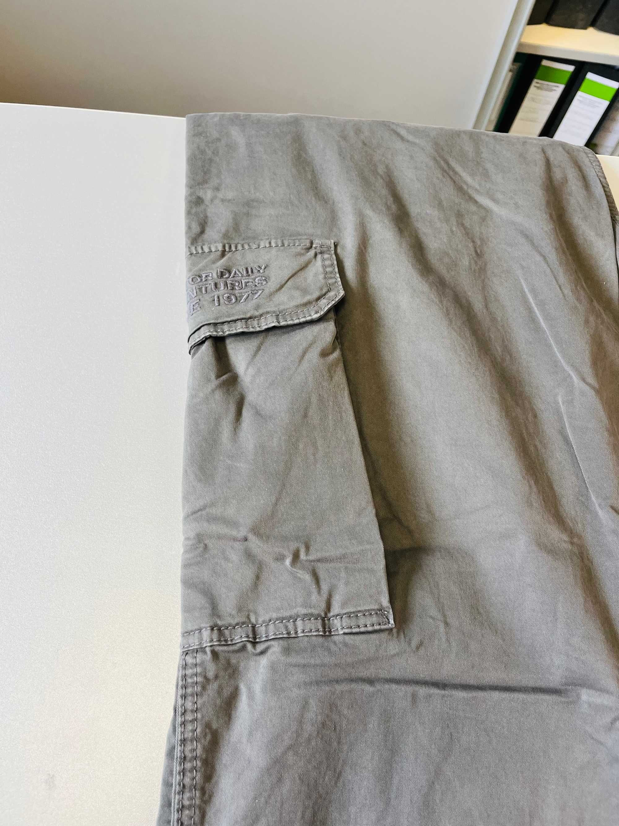 CAMEL ACTIVE Męskie spodnie bojówki TORONTO Tapered Fit roz.W-40 L-32
