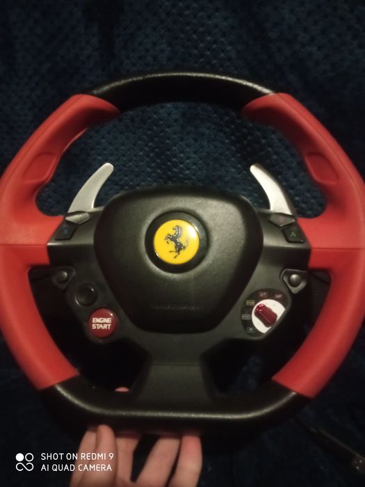 Sprzedam kierownicę i pedały ferrari