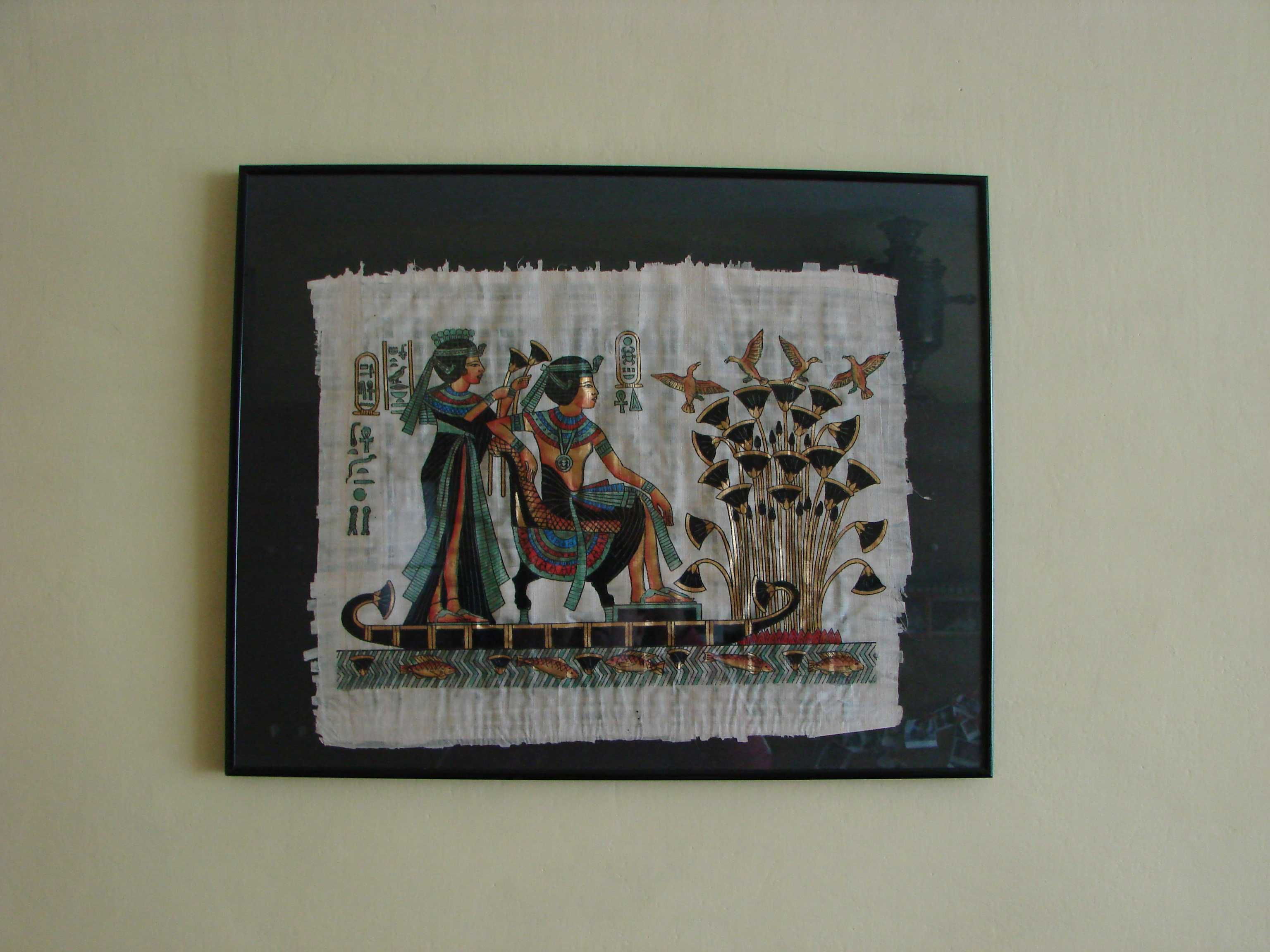 Obraz papirus 51x41 cm w ramce
