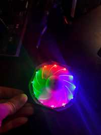 кулер rgb (rainbow) 90mm 4pin