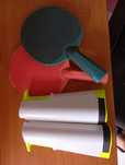 Conjunto de tênis de mesa Raquete + Rede