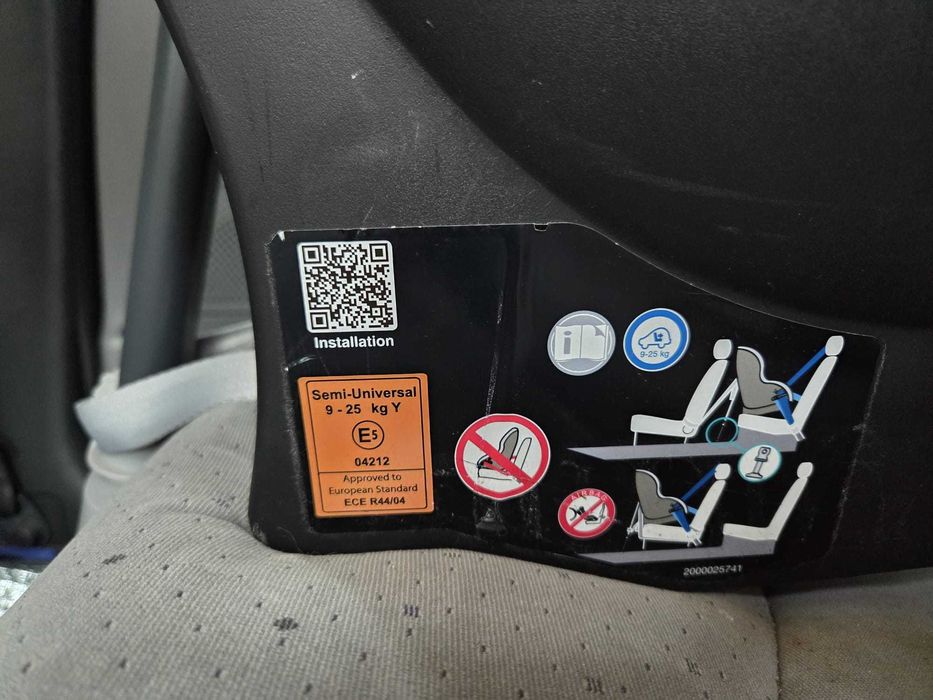 Cadeira Britar Romer com PLUS TEST