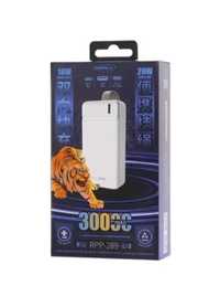 Powerbank 30000mAh 22.5W  Remax RPP-320  QC3.0 PD Швидка зарядка. Ліхт