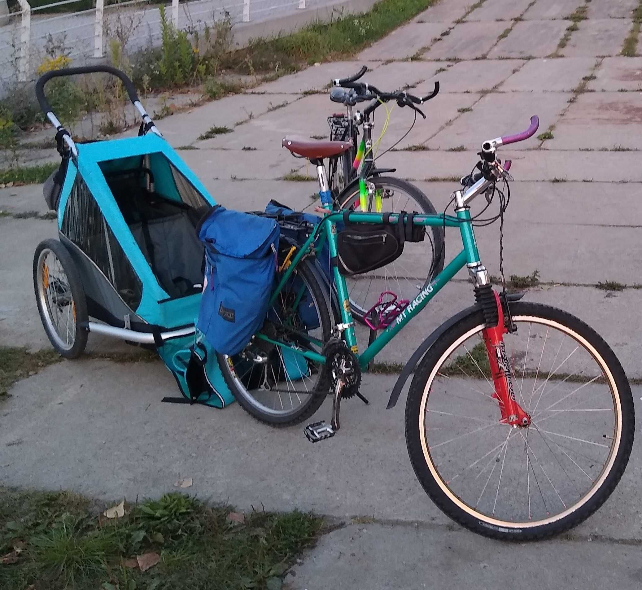 Przyczepka rowerowa dziecięca Croozer Kid 1