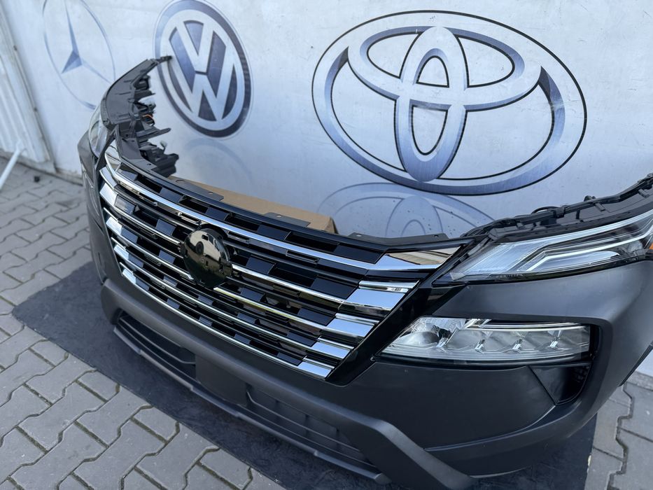 Бампер рестайл 2024-2025 Rogue t33 фара дхо Nissan Рог т33 решітка