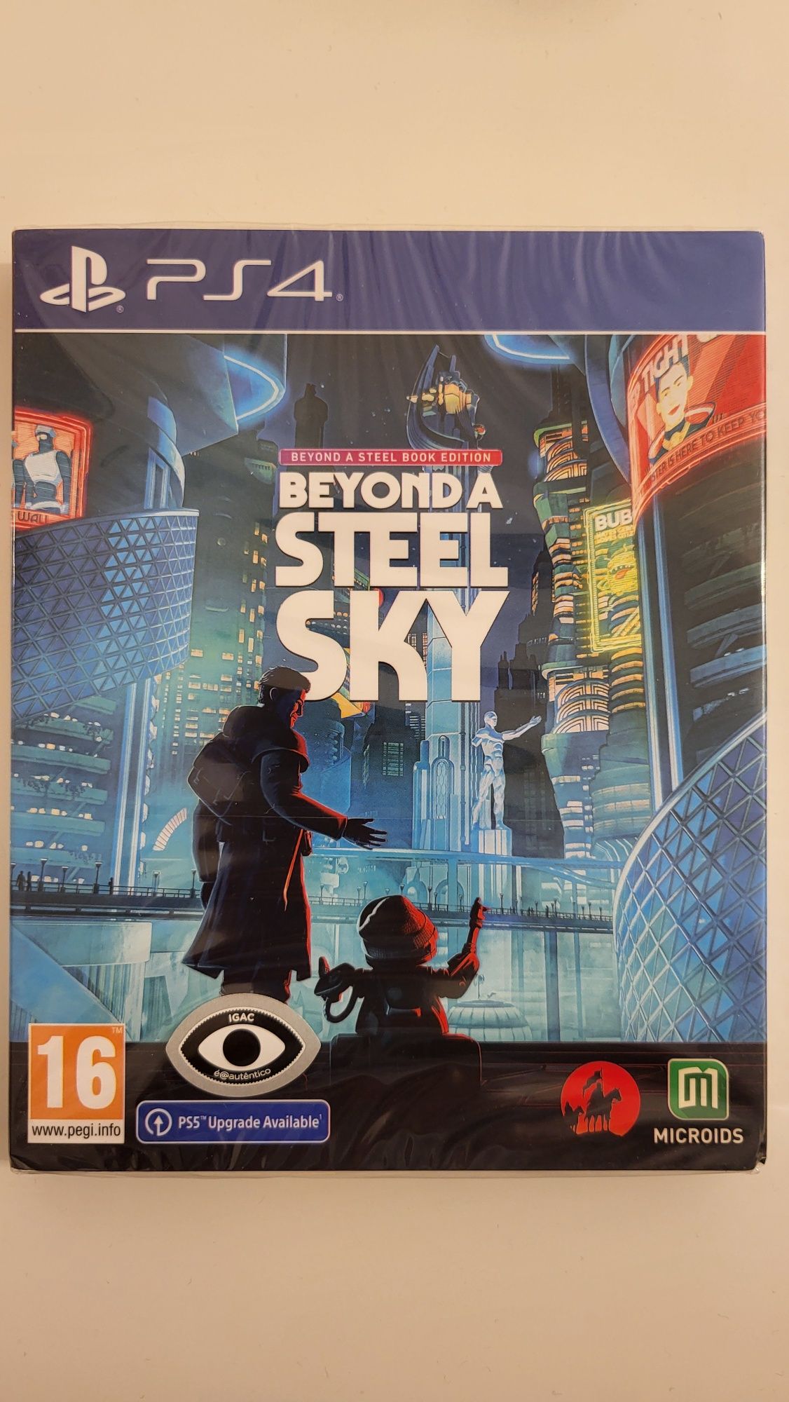 Jogo "Beyhond a Steel Sky" - PS4 (Novo)