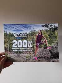 Voucher do sklepu Nessi Sportswear 200zl